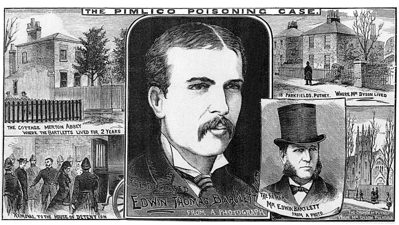 Coverage of one poisoning case, circa 1886. Photo courtesy Yale University Press.